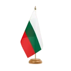 Holz Tischflagge Bulgarien 15 x 22 cm