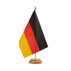 Deutschland Holz Tischflagge 15 x 22 cm