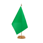 Vert Drapeau de table 15 x 22 cm, bois