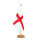 England St. George Holz Tischflagge 15 x 22 cm