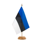 Estonia Table Flag 6x9", wooden