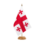 Georgia Table Flag 6x9", wooden