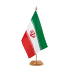 Holz Tischflagge Iran 15 x 22 cm