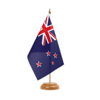 Neuseeland Holz Tischflagge 15 x 22 cm