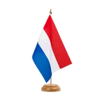 Holz Tischflagge Niederlande 15 x 22 cm
