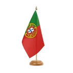 Portugal Table Flag 6x9", wooden