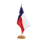 Texas Holz Tischflagge 15 x 22 cm