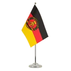 GDR Satin Table Flag 6x9"