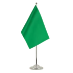 Satin Tischflagge Grüne 15 x 22 cm