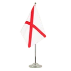 Satin Tischflagge Alabama 15 x 22 cm