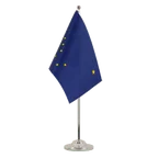 Satin Tischflagge Alaska 15 x 22 cm