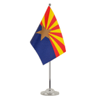 Arizona Satin Tischflagge 15 x 22 cm