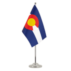 Colorado Satin Tischflagge 15 x 22 cm