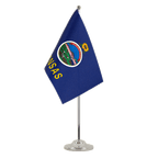 Kansas Satin Tischflagge 15 x 22 cm