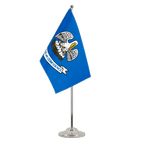 Louisiana Satin Tischflagge 15 x 22 cm
