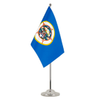 Minnesota Satin Tischflagge 15 x 22 cm