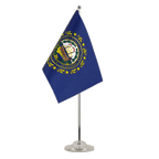 New Hampshire Satin Tischflagge 15 x 22 cm