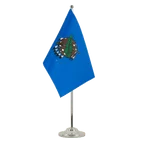 Satin Tischflagge Oklahoma 15 x 22 cm