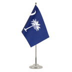 South Carolina Satin Tischflagge 15 x 22 cm