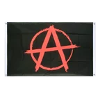 Anarchie Bannerfahne 90 x 150 cm, Querformat