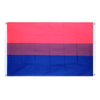 fierté bisexuelle (Bi-Pride bisexuel) Bannière 90 x 150 cm, paysage