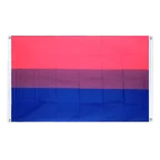 Bi Pride Bannerfahne 90 x 150 cm, Querformat