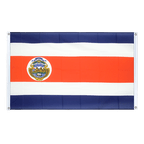 Costa Rica Bannerfahne 90 x 150 cm, Querformat