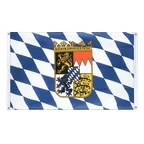 Bavaria with crest Banner Flag 3x5 ft, landscape