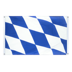 Bayern ohne Wappen Bannerfahne 90 x 150 cm, Querformat