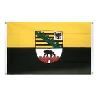 Sachsen Anhalt Bannerfahne 90 x 150 cm, Querformat