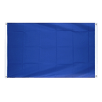 Blaue Bannerfahne 90 x 150 cm, Querformat