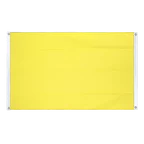 Gelbe Bannerfahne 90 x 150 cm, Querformat