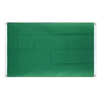 Grüne Bannerfahne 90 x 150 cm, Querformat