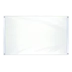 Weiße Bannerfahne 90 x 150 cm, Querformat
