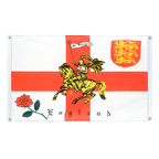 England Ritter Bannerfahne 90 x 150 cm, Querformat