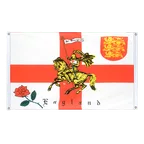 Bannière Angleterre avec Chevalier 90 x 150 cm, paysage