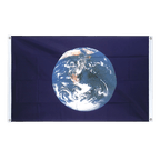 Erde Bannerfahne 90 x 150 cm, Querformat