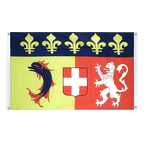 Rhône-Alpes Banner Flag 3x5 ft, landscape