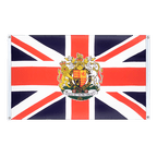 Royaume-Uni avec Blason Bannière 90 x 150 cm, paysage