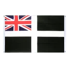 St. Piran Cornwall Ensign Banner Flag 3x5 ft, landscape