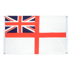 Großbritannien White Ensign Bannerfahne 90 x 150 cm, Querformat