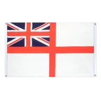 Großbritannien White Ensign Bannerfahne 90 x 150 cm, Querformat