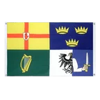 Ireland 4 provinces Banner Flag 3x5 ft, landscape
