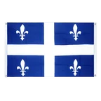 Quebec Bannerfahne 90 x 150 cm, Querformat
