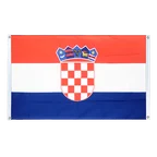 Croatia Banner Flag 3x5 ft, landscape