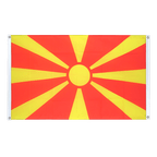 Mazedonien Bannerfahne 90 x 150 cm, Querformat