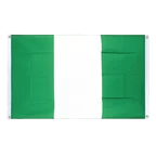 Nigeria Bannerfahne 90 x 150 cm, Querformat