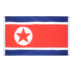 Nordkorea Bannerfahne 90 x 150 cm, Querformat