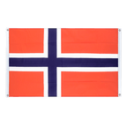 Norwegen Bannerfahne 90 x 150 cm, Querformat