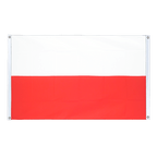 Poland Banner Flag 3x5 ft, landscape
